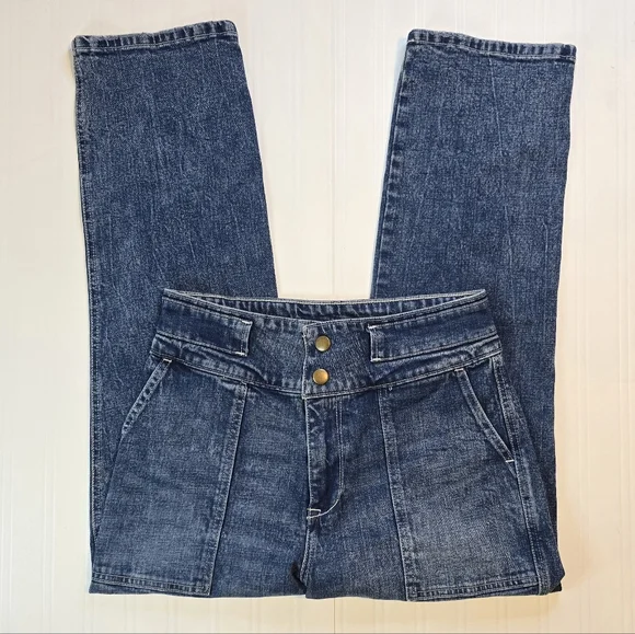 Abercrombie & Fitch Ultra High Rise Straight Jeans - Picture 1 of 4